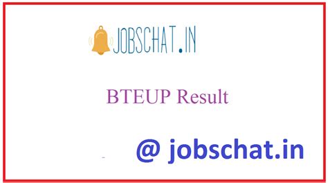 BTEUP Result 2021 JOBRIYA: College Students, End Result.